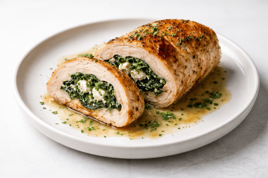 escalope-de-dinde-farcie-epinards-et-feta