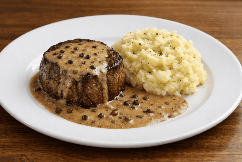 filet-de-boeuf-avec-sauce-et-ecrase-de-pommes-de-terre