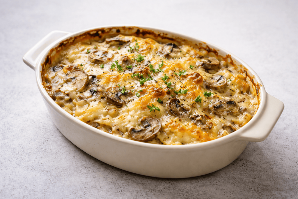 gratin-dauphinois-aux-champignons