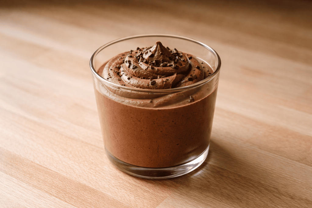 mousse-au-chocolat-dans-une-verrine