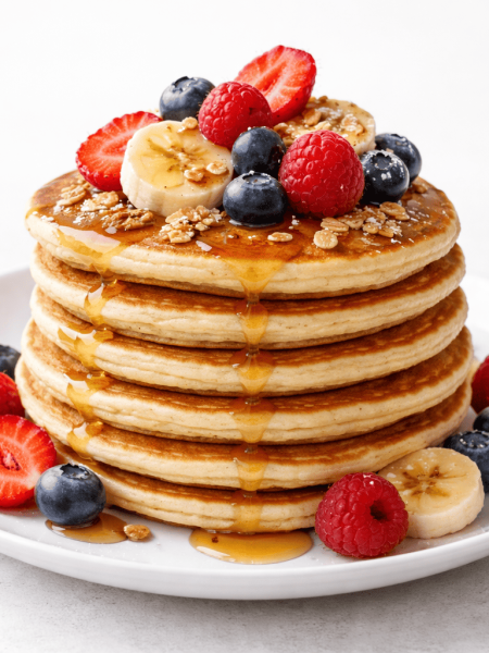pancakes-proteines-aux-fruits.
