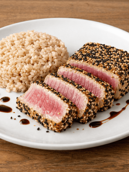 pave-de-thon-mi-cui-au-sesame-avec-riz-complet