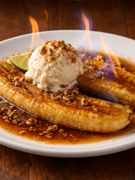 banane-au-rhum-et-glace-a-la-vanille