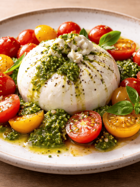 burrata-cremeuse-et-tomates
