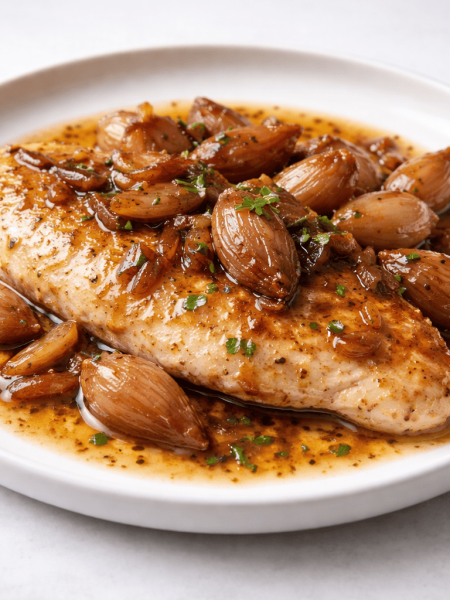 escalope-de-dinde-aux-echalotes-confites