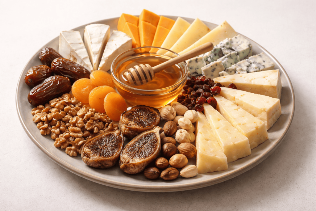 plateau-de-fromage-et-fruits-secs