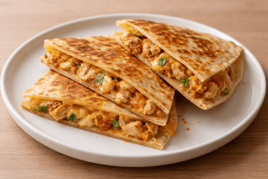 quesadillas-poulet-fromage